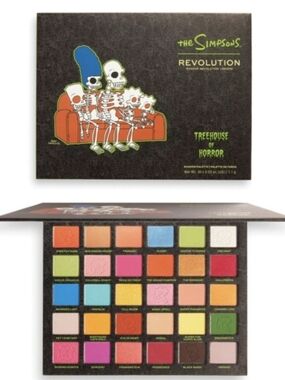 Makeup Revolution x The Simpsons "Treehouse of Horror" Shadow Palette